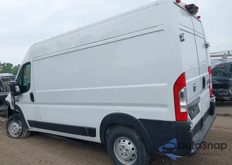 2021 Ram Promaster 1500 High Roof 136 Wb from USA, damaged, VIN 3C6LRVBG4ME553586